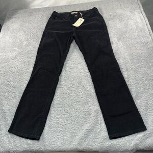 Levi’s Women’s Black 505 Stretch Straight Corduroy Jeans 10 Medium
